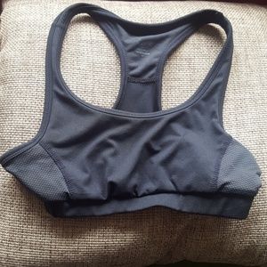 Gray Old Navy XS Sports Bra